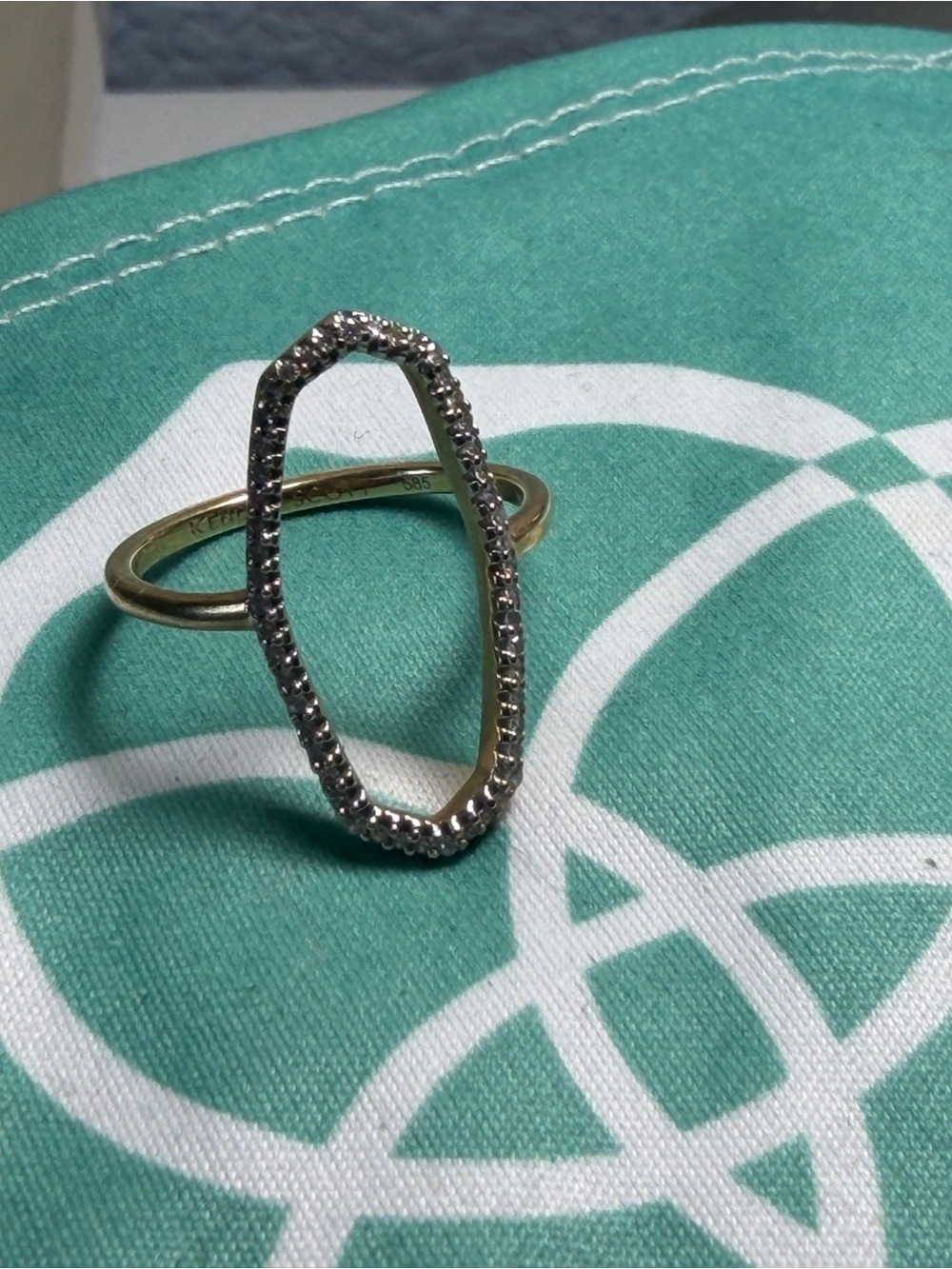 Kendra Scott Dani 14k Yellow Gold Open Ring